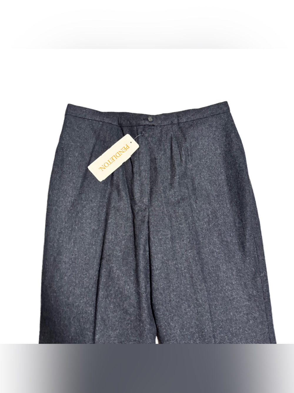 Pendleton Women's Wool Trouser Pant Size 30 Satin Lined Straight Vintage NWT - Picture 2 of 6